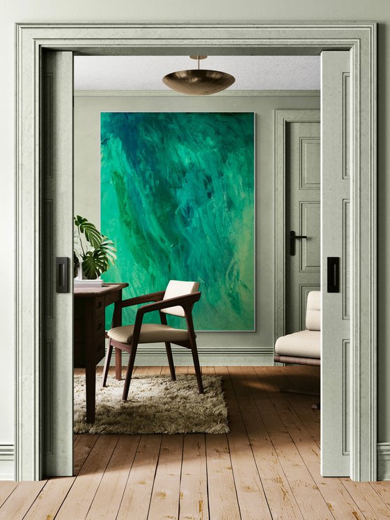 Green abstract no. 1025