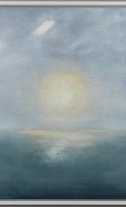 Misty Sunset by Victoria Curling-Eriksson