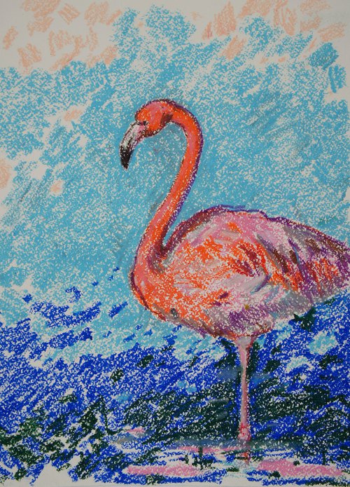 Flamingo by Elena Sanina