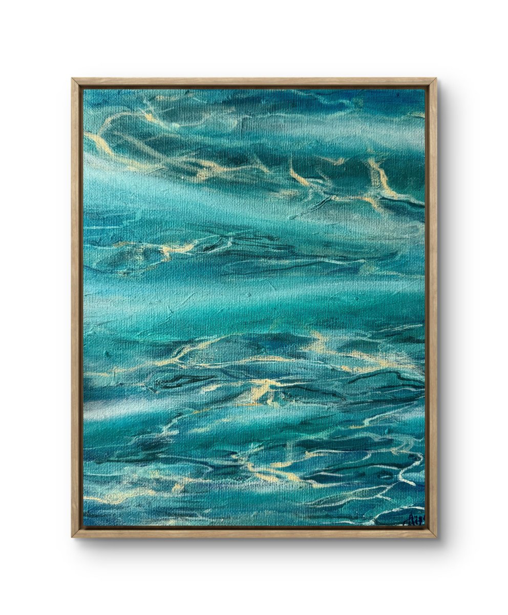 Sea Of Reflections By Aisylu Burangulova, 8 X 10, Artwork For Sale On Artfinder