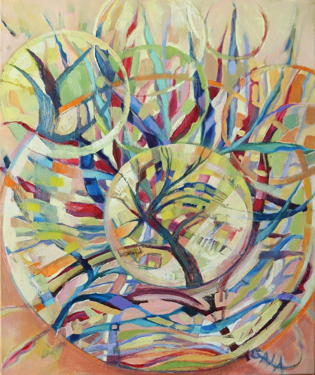 Expressive Oil Painting , Joy By Galya Koleva, 18 X 22, Artwork For Sale On Artfinder