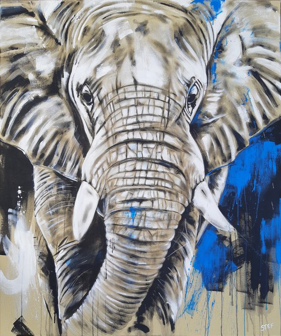 ELEPHANT #15 - Series 'One of the big five'