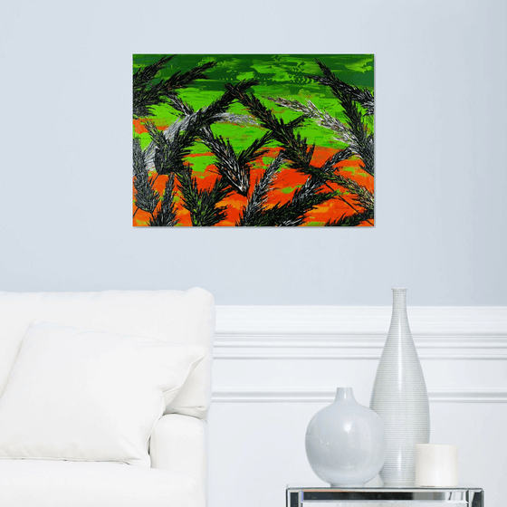 Grass In Green Color