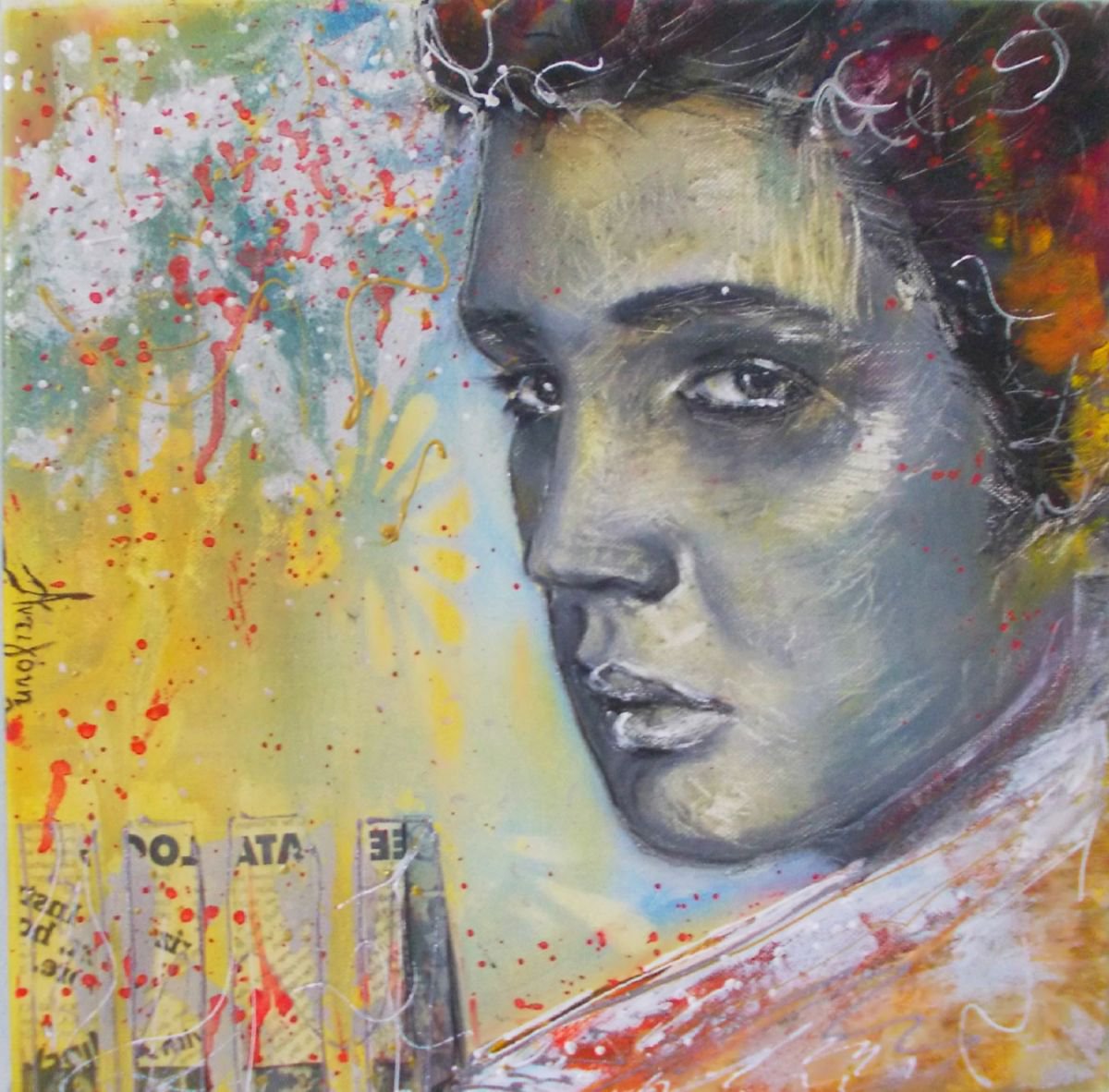 Elvis Presley by Antigoni Tziora