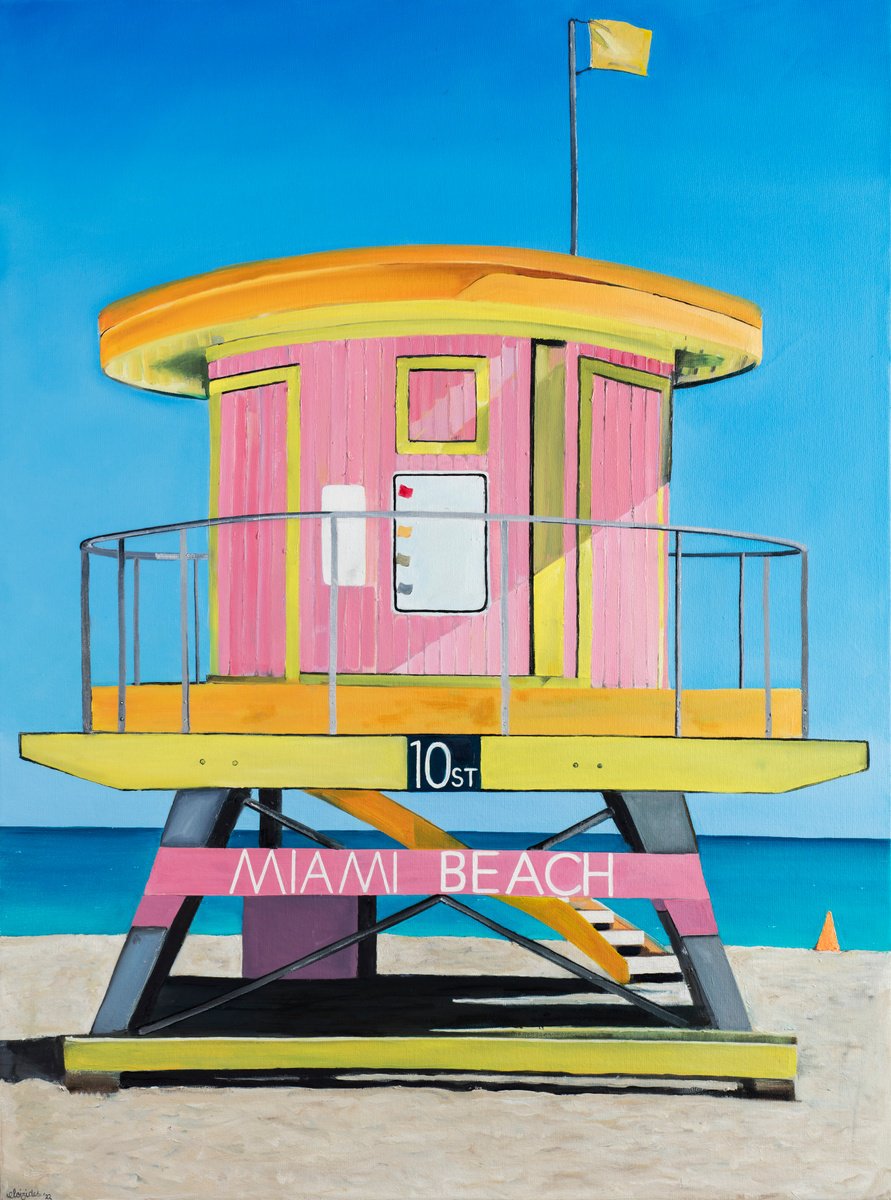 Miami Beach Hut by Emma Loizides