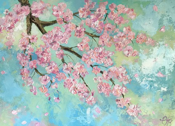 Blossom in the Wind no1