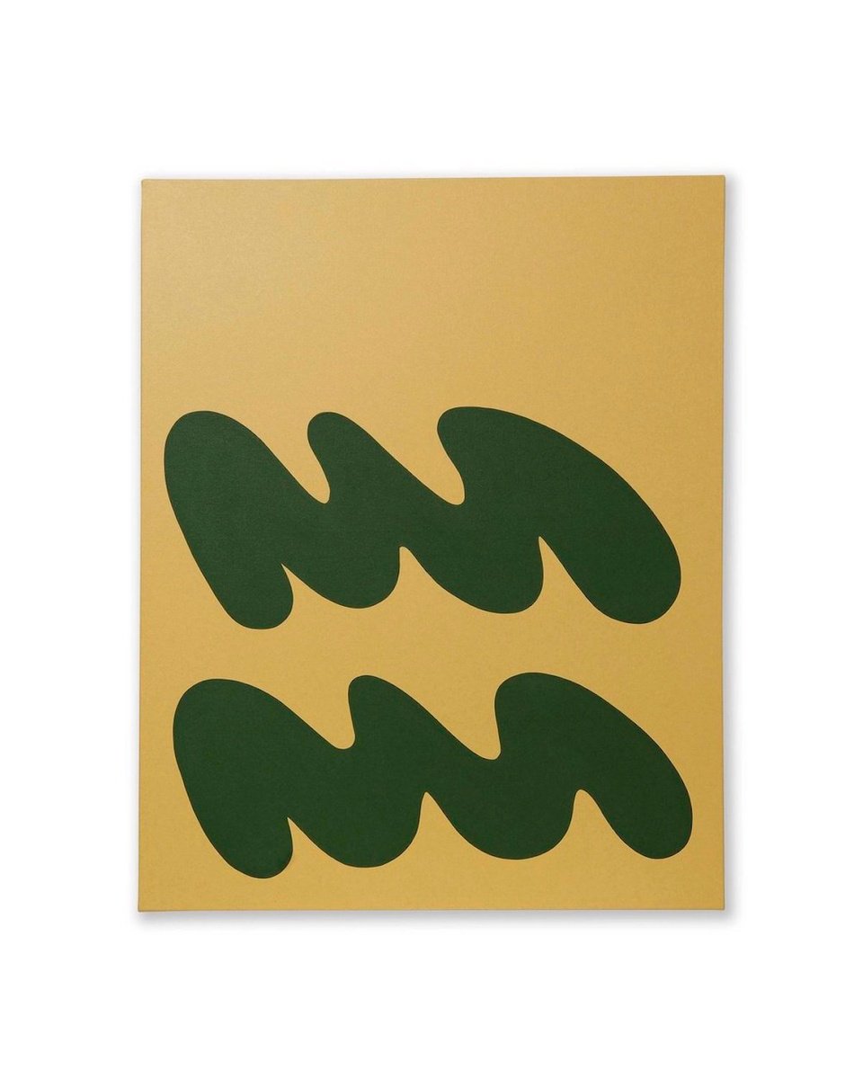 Abstract Acrylic Painting By Shadia Sabagh, 24 X 30", Waves Iii, Original Artwork