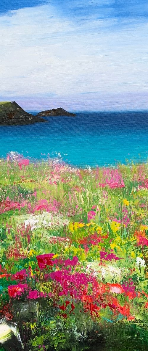 Wild Flowers at Polly Joke II by Laure Bury