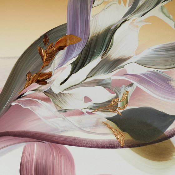 Blushing Canopy Diptych