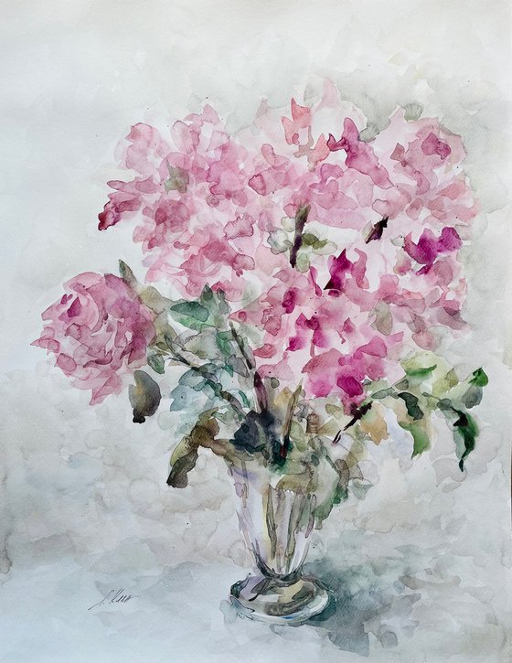 Peonies 50x65 cm 2025