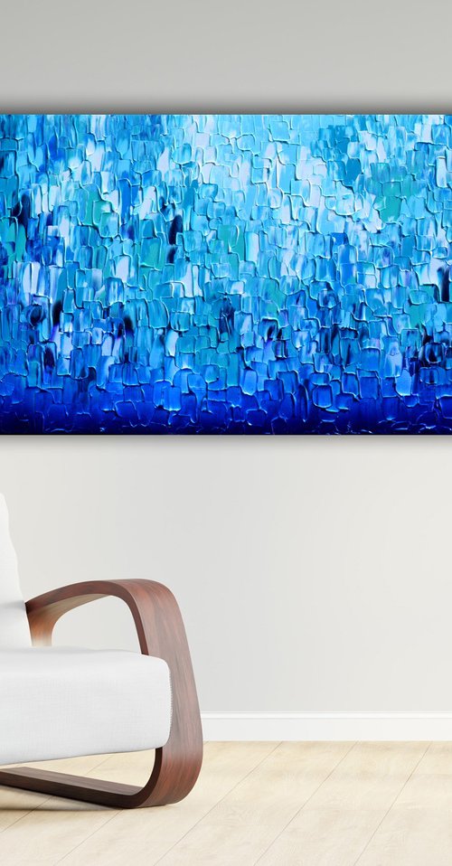 Relief Blue 25 by Soos Tiberiu