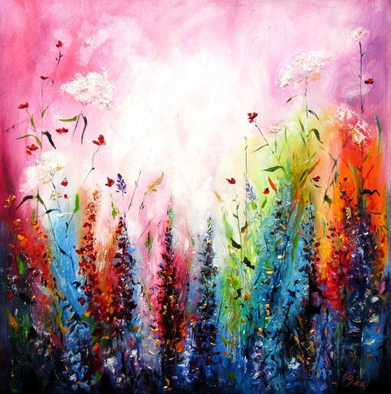 Wildflowers field