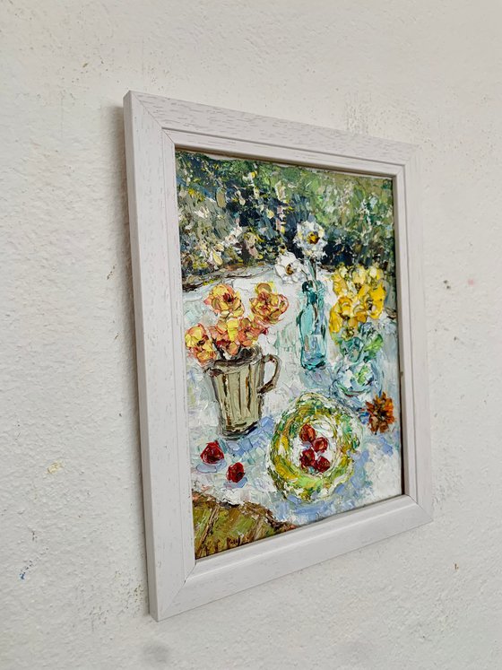 Still life with flowers