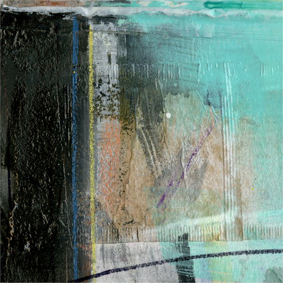 Listen - Abstract Mixed Media Painting by Kathy Morton Stanion