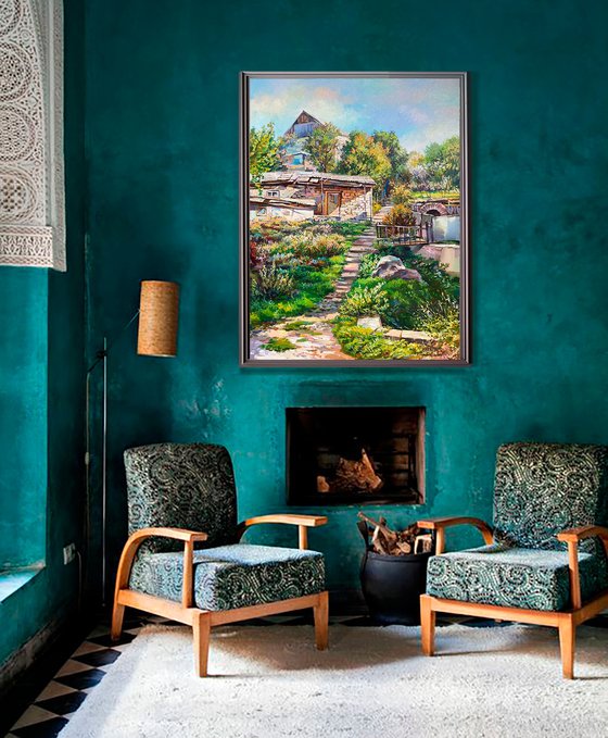 A Secluded Corner of Khashtarak Village