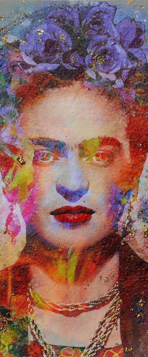 Frida Kahlo by Karin Vermeer