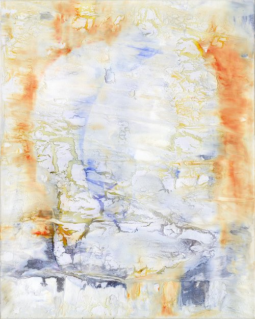 Mystical Moments 8 - Textural Abstract Painting  by Kathy Morton Stanion by Kathy Morton Stanion