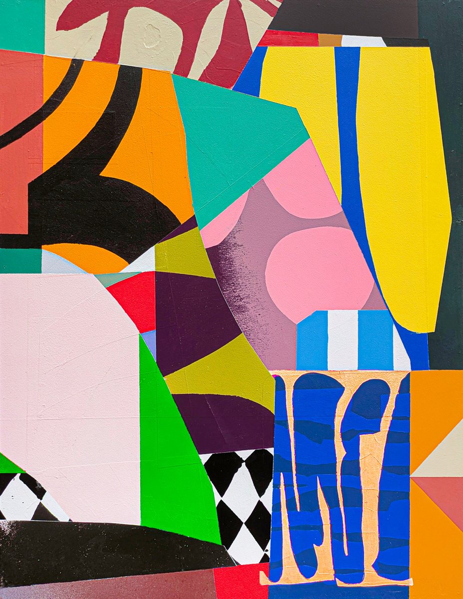  Urban Mosaic By Vita Banko, 24 X 31, Artwork For Sale On Artfinder