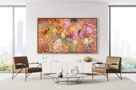 Fireworks of Blooming Petals