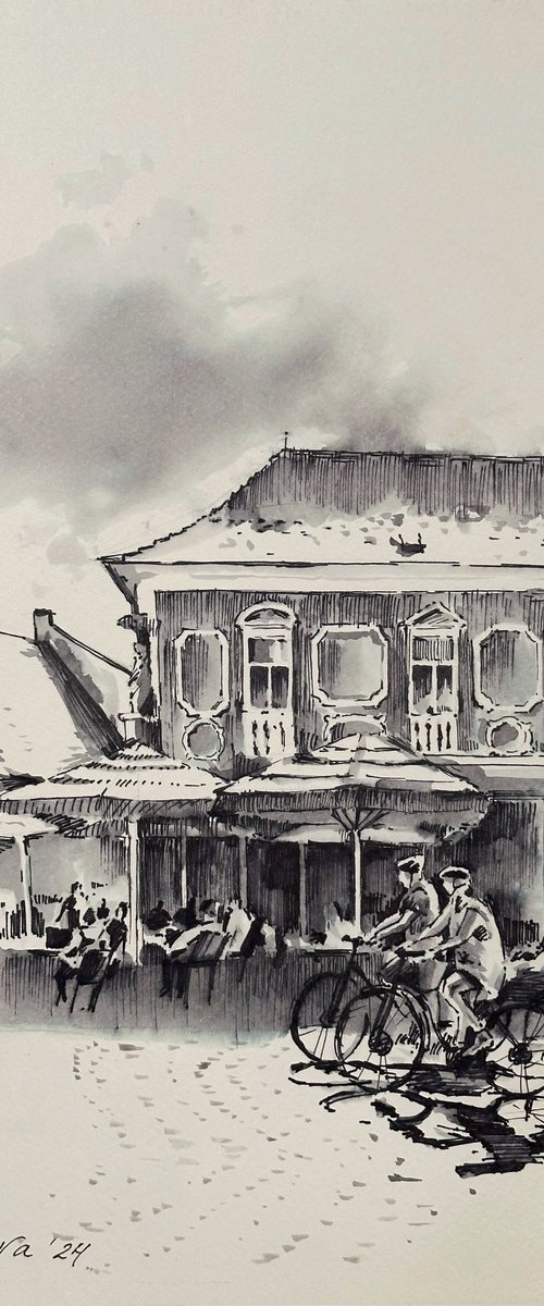 Ptuj city view by Yuliia Ludanova