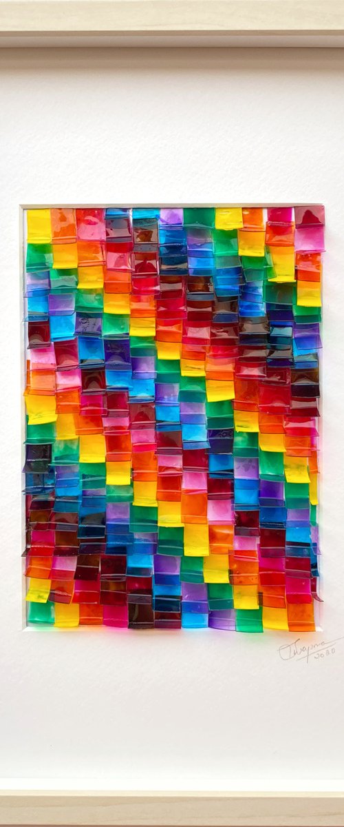 Rainbow candy crush by Swapna Namboodiri