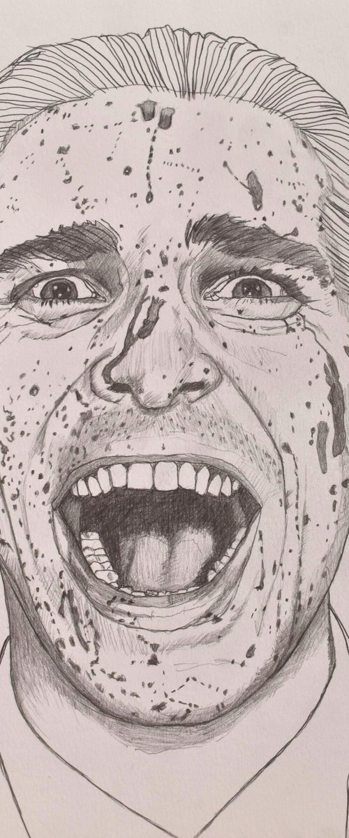 American Psycho Portrait by Paul Nelson-Esch