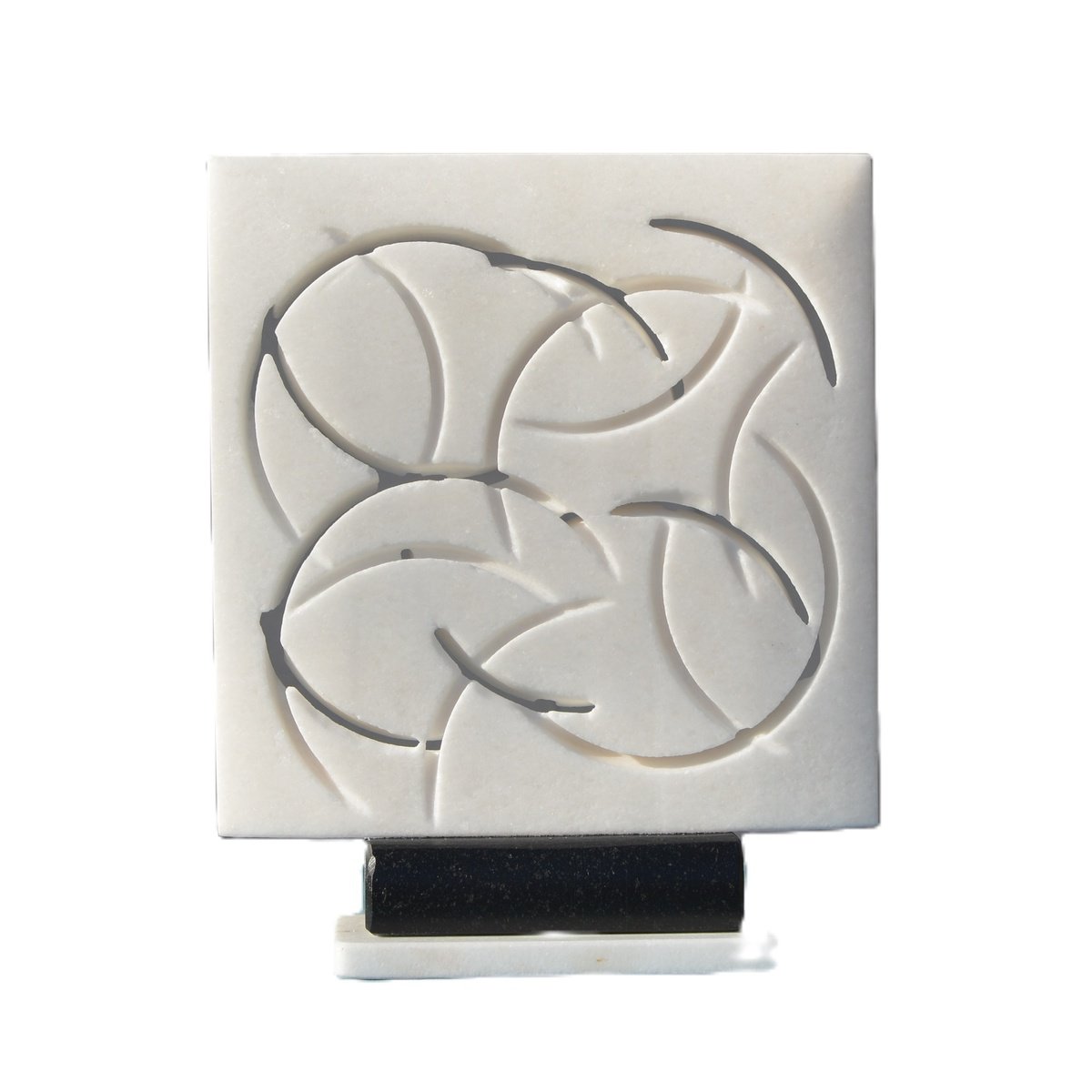 Abstract Stone Sculpture By Ognyan Chitakov, 8 X 10", "Goody-Swirls", Original Artwork