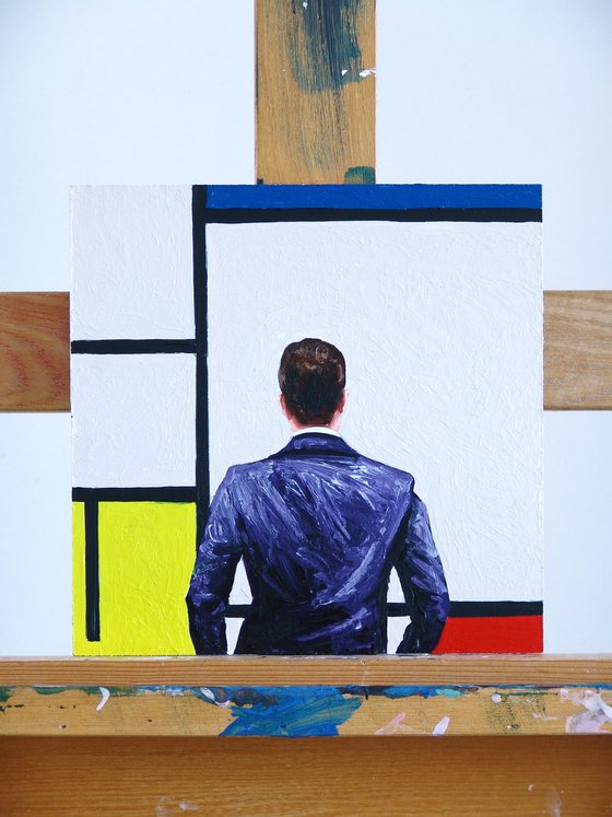 Composition With Red, Yellow And Blue