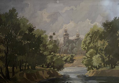 Monastery by Oleg and Alexander Litvinov