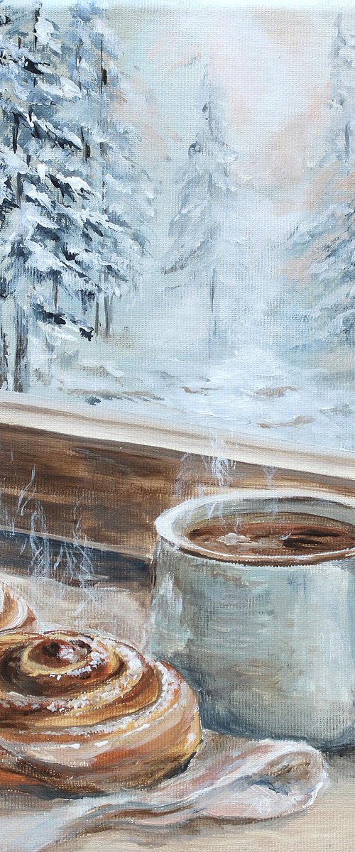 Coffee by the Window by Katerina Koroleva