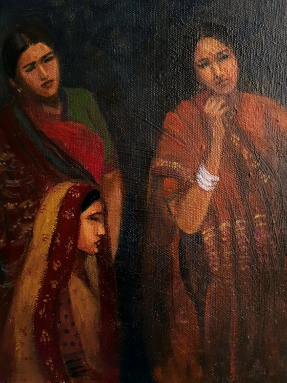 Three Rustic Women of India
