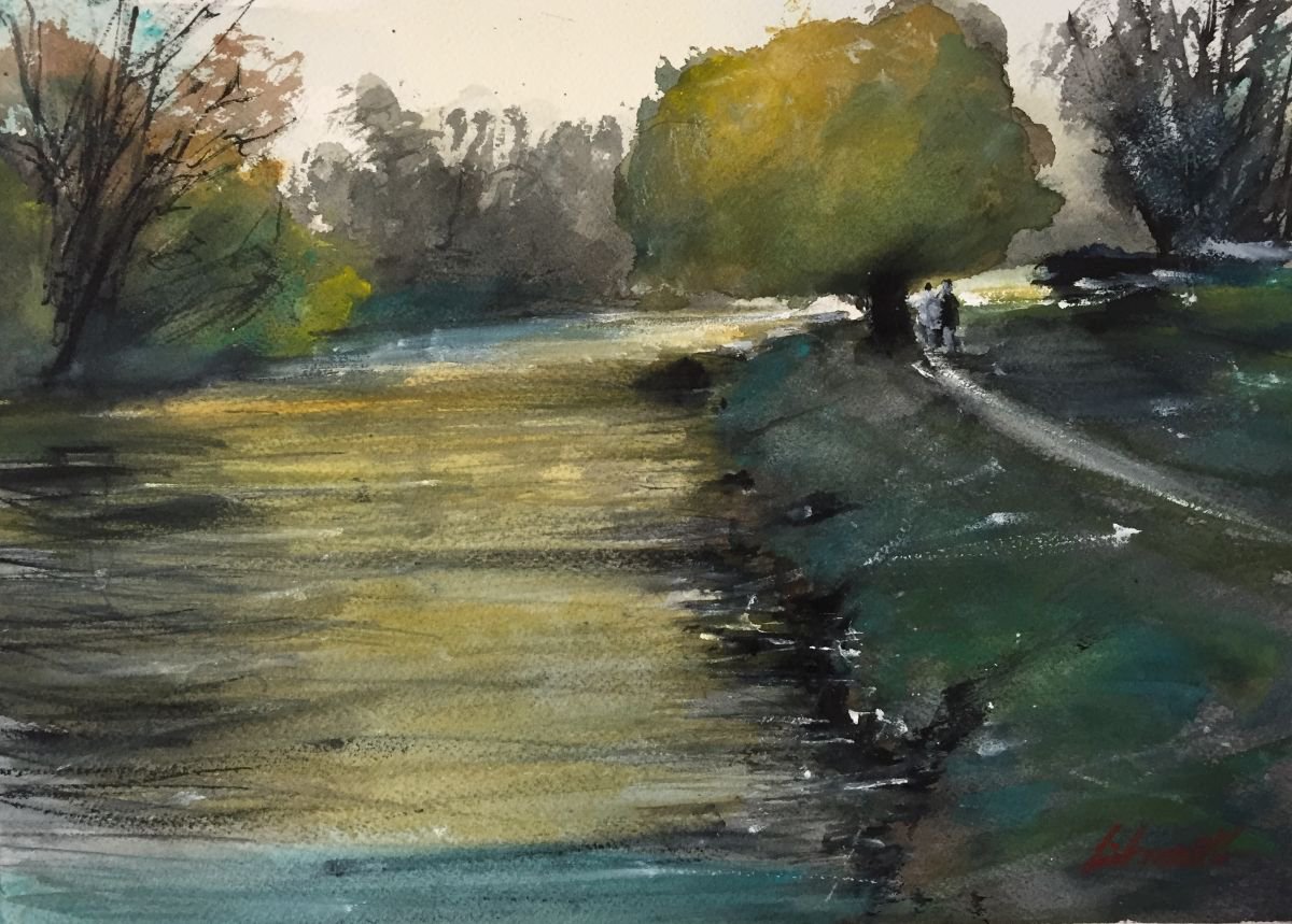 River view by Tihomir Cirkvencic