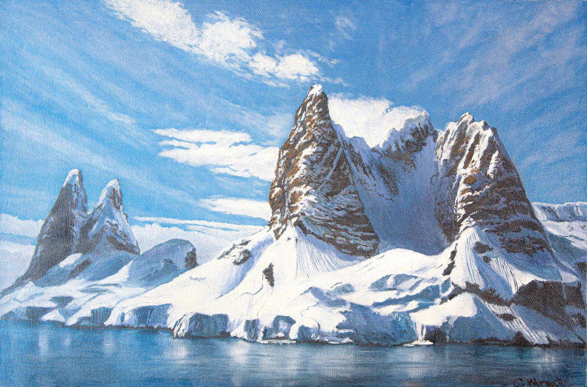 Antarctic Embrance by Catherine Varadi