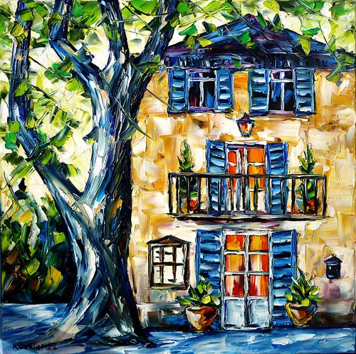 The House In Provence by Mirek Kuzniar