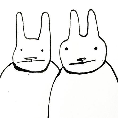 Two Rabbits by Nadim Basna