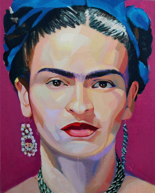 Frida Kahlo by Raiber González