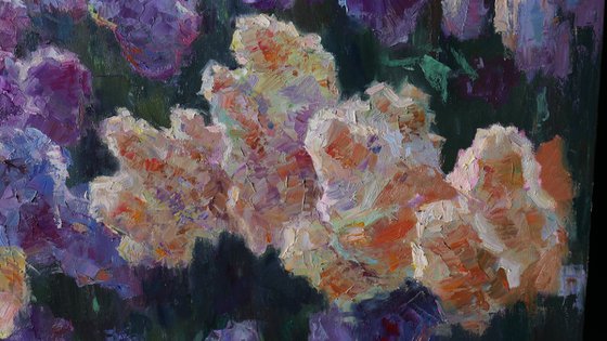Sunny Lilac Branches