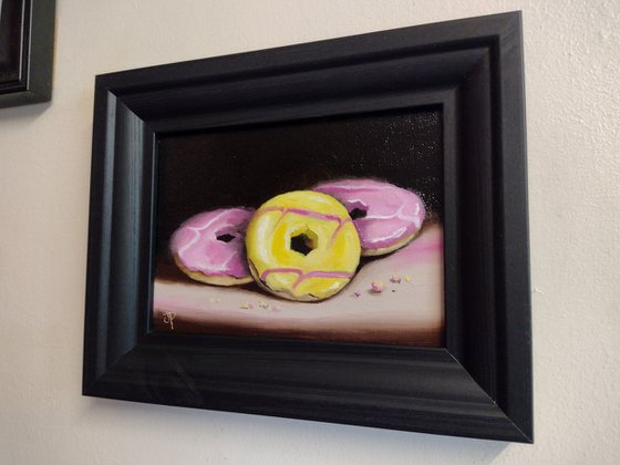 Party rings still life