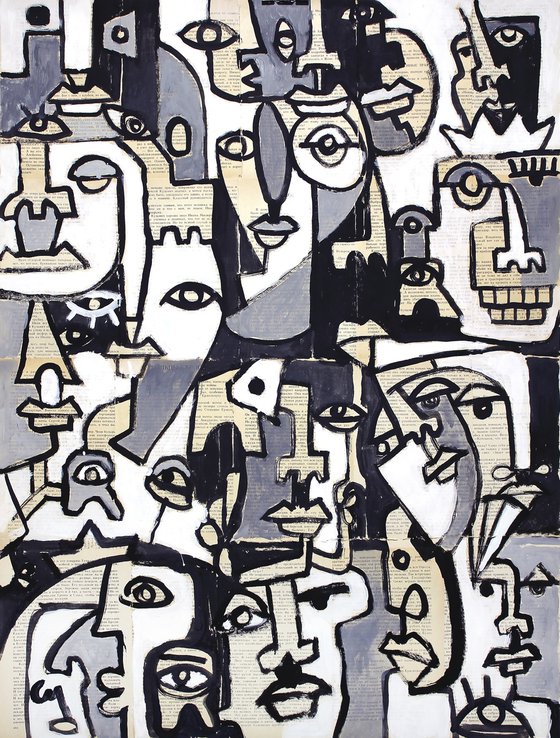 Abstract faces 02