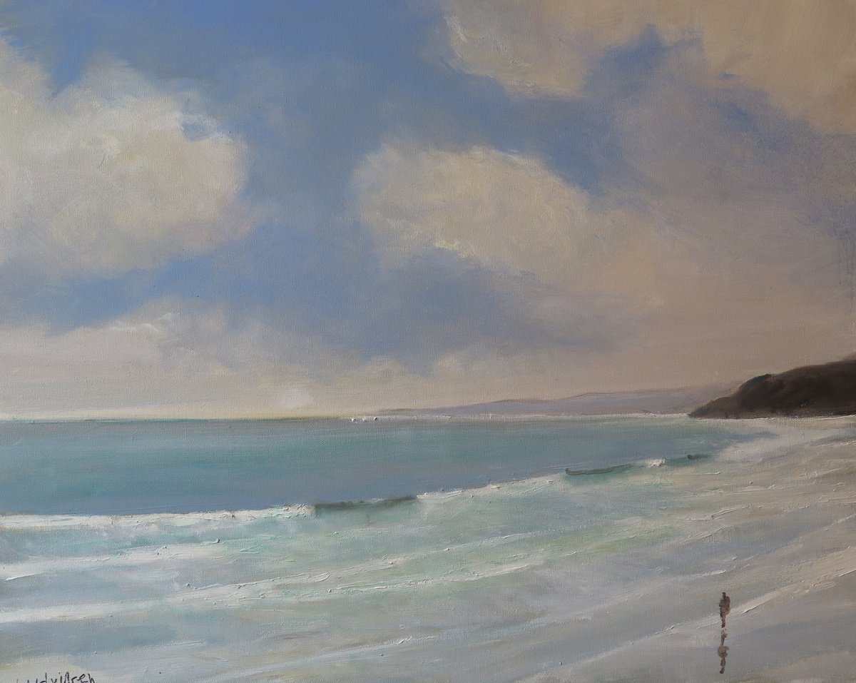 Scarborough, March 11 By Malcolm Ludvigsen, 30 X 24, Artwork For Sale On Artfinder