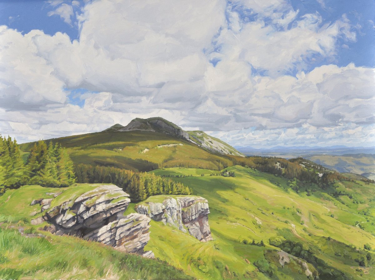 June 14, Mont Mezenc by ANNE BAUDEQUIN