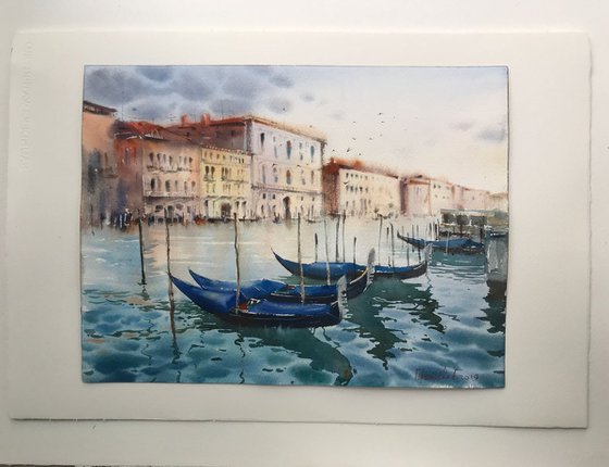 Gondolas, Venice