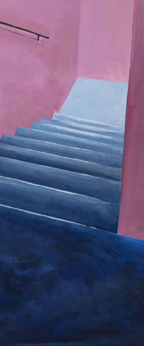Light on stairs IV by David Foster
