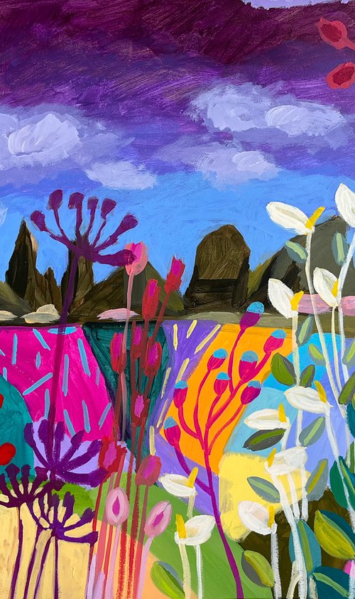 Patchwork fields 5.(large) by LENKA STASTNA