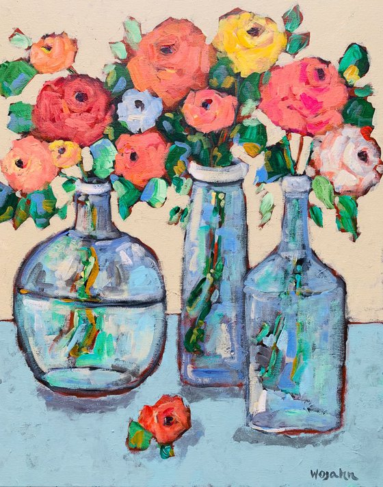 Flowers in Bottles