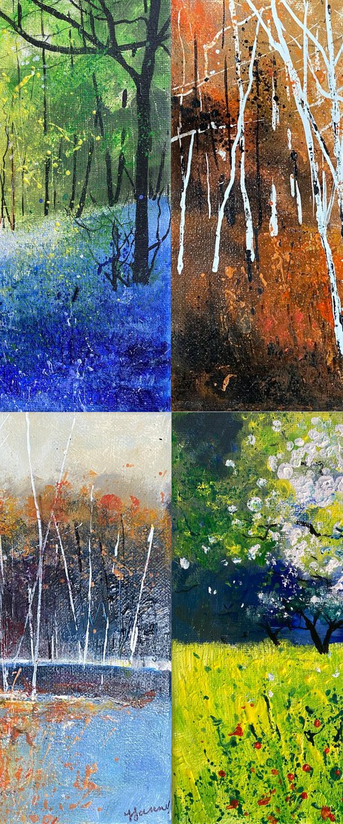 Seasonal scenes by Teresa Tanner
