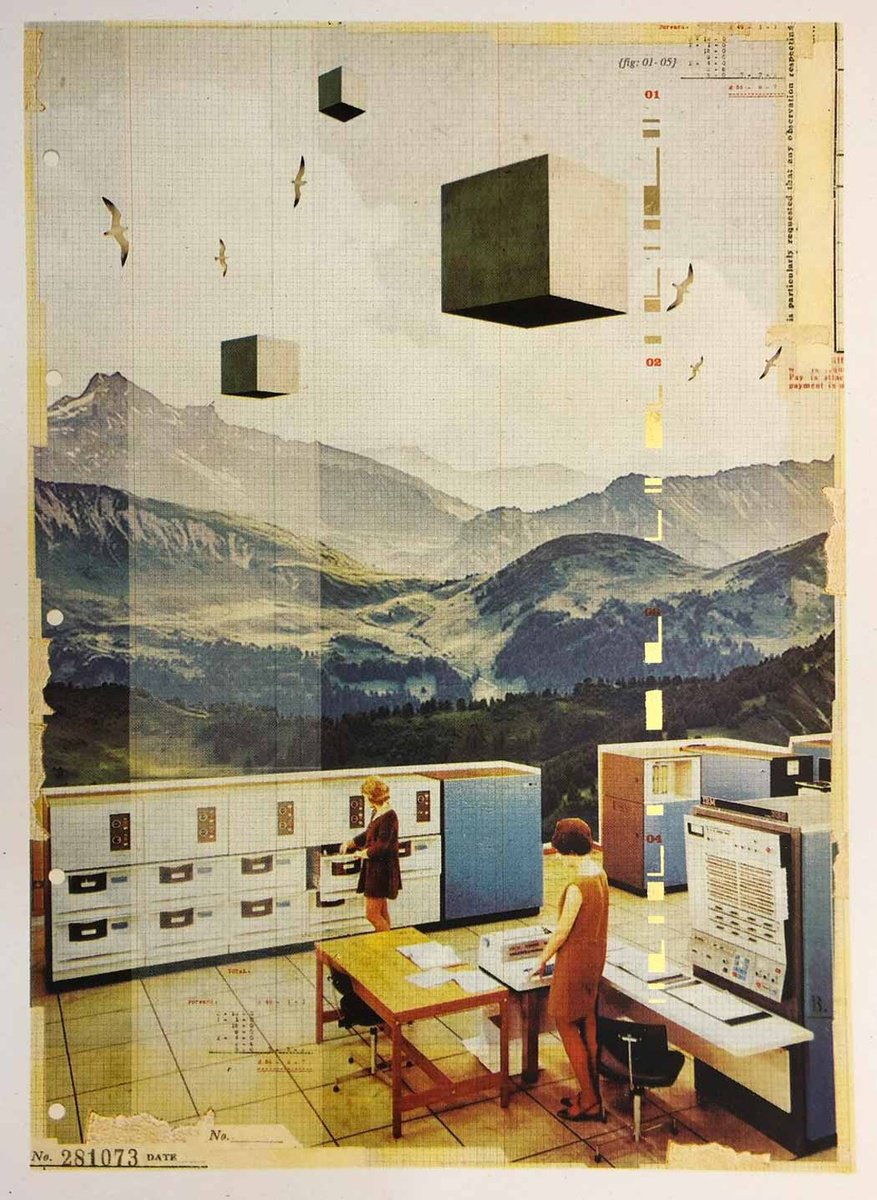 Cityscapes Screenprint By Maxine Gregson, 20 X 28", Reconfigure, Original Artwork