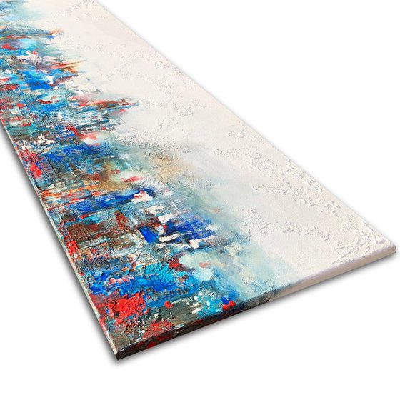 bright and blues (150 x 50 cm) Dee Brown