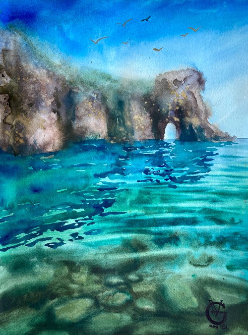 Seascape 1 by Valeria Golovenkina
