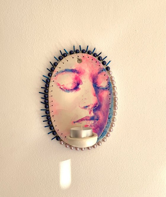 Powerful figurative portrait